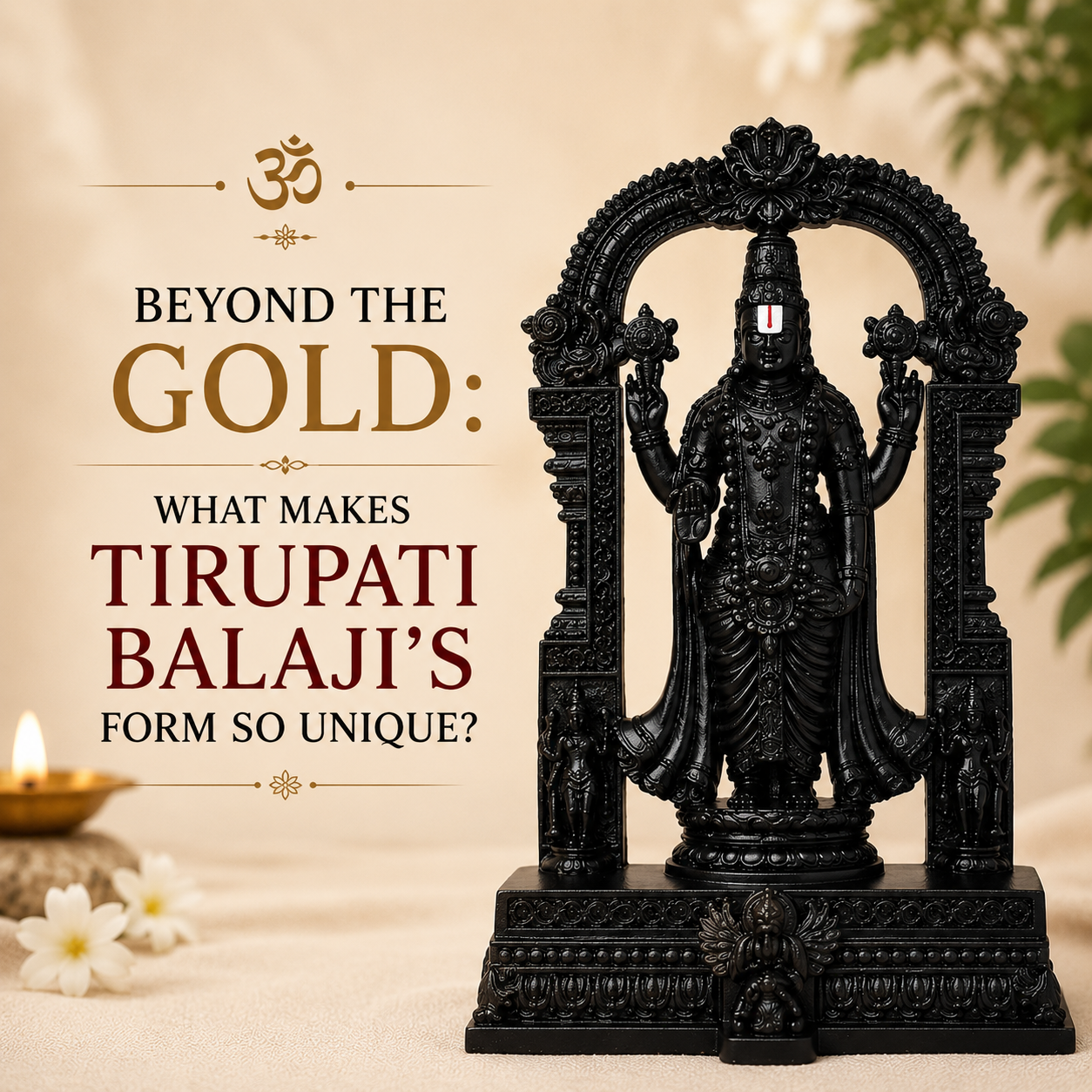 Beyond the Gold: What Makes Tirupati Balaji's Form So Unique?