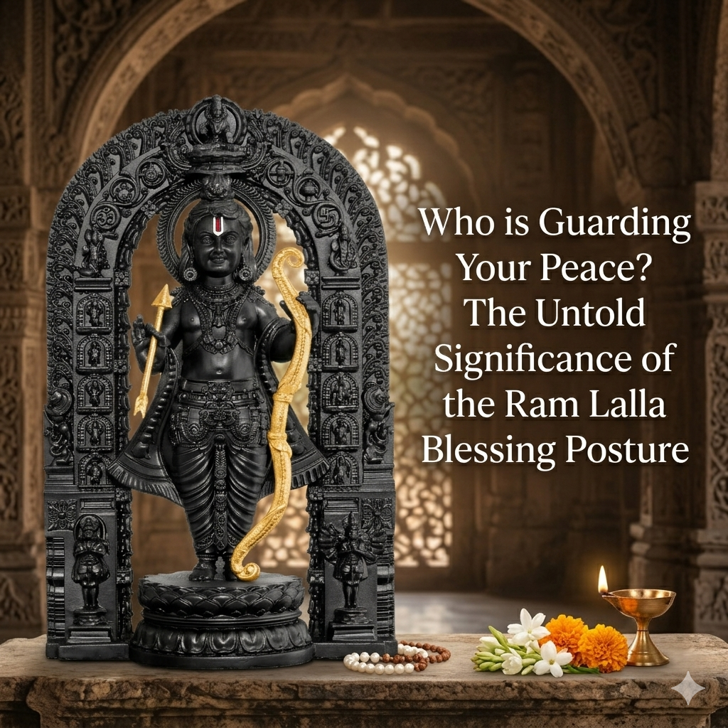 Who is Guarding Your Peace? The Untold Significance of the Ram Lalla Blessing Posture