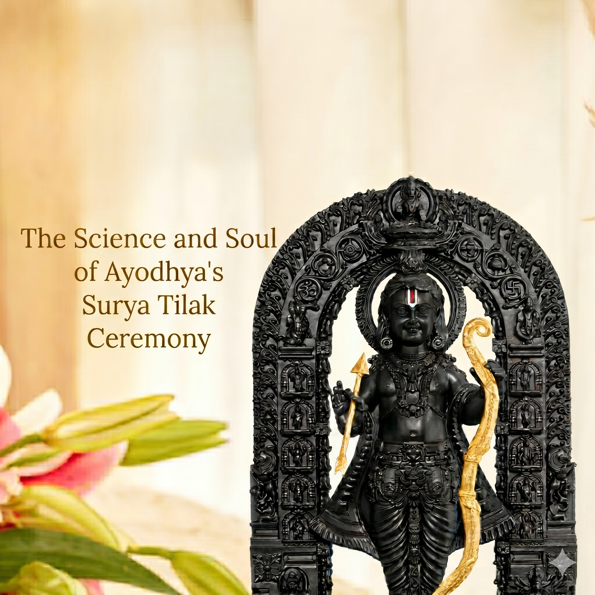 ILLUMINATING DEVOTION - The Science and Soul of Ayodhya's Surya Tilak Ceremony