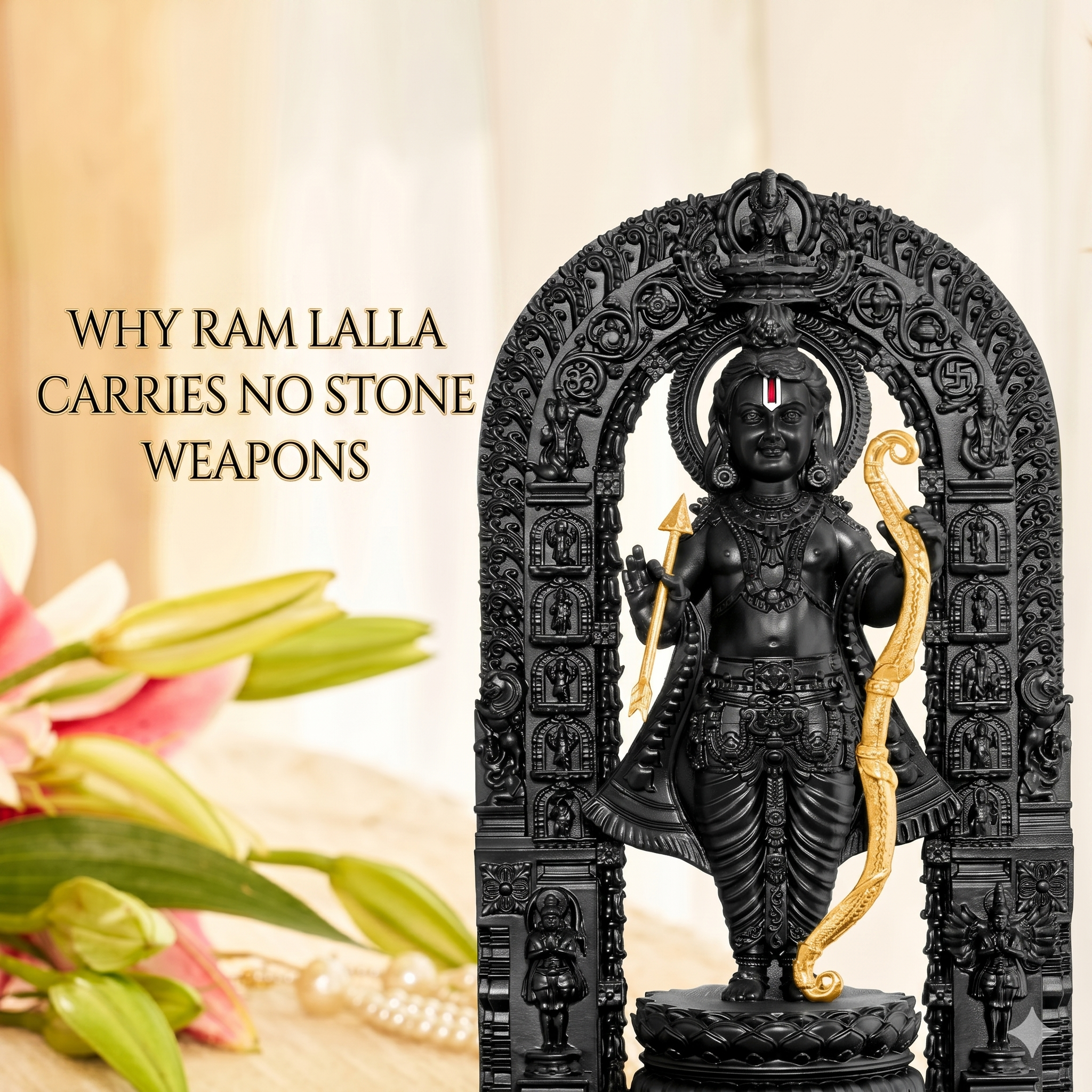 Why Ram Lalla Carries No Stone Weapons: The Hidden Decisions Behind the Sculpture