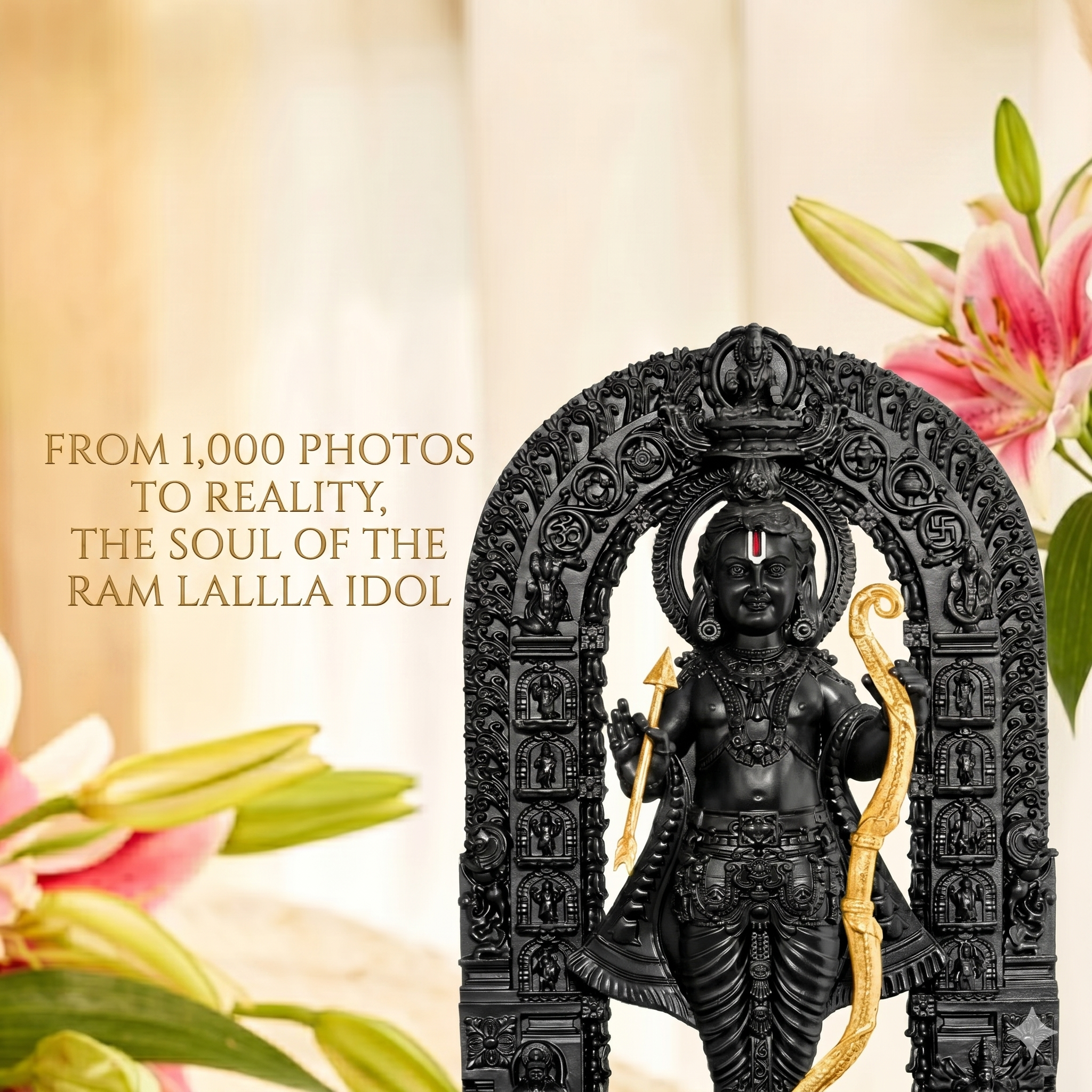 From 1,000 Photos to Reality: The Soul of the Ram Lalla Idol