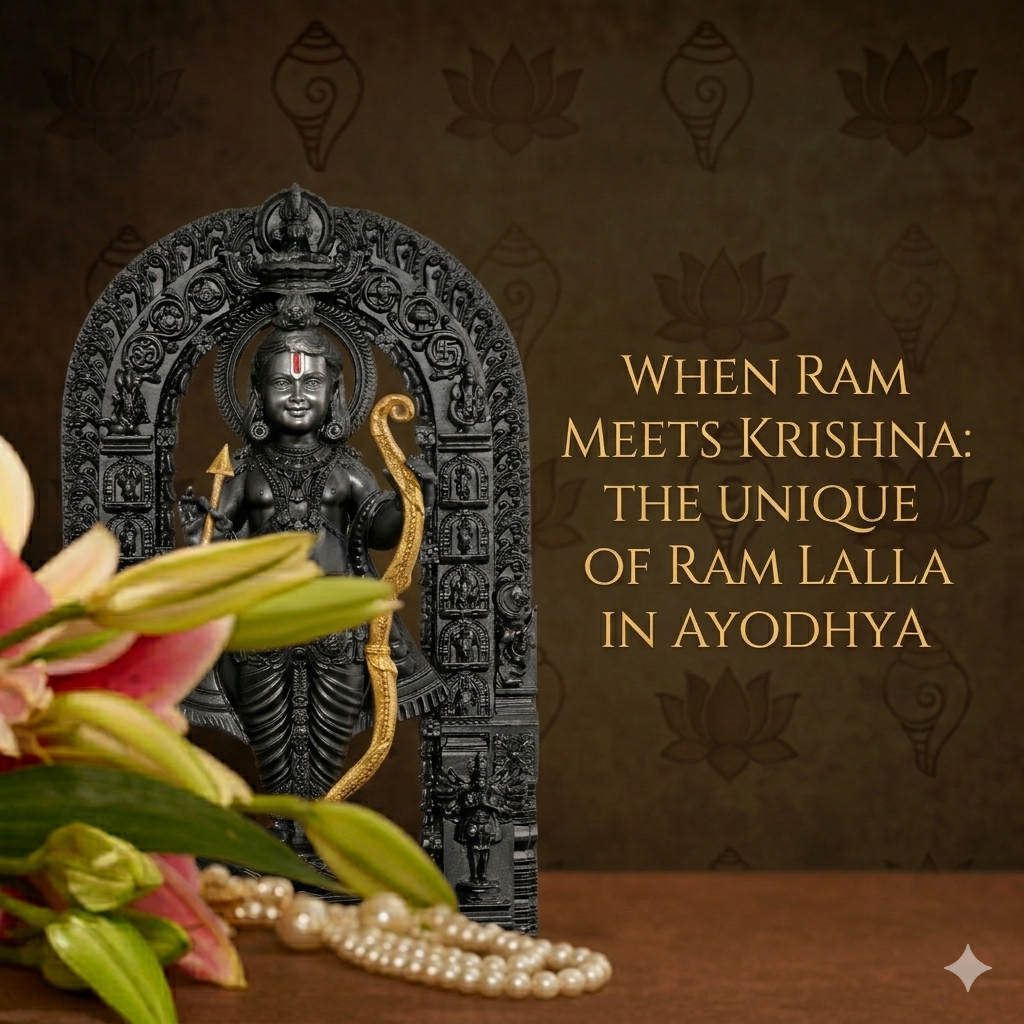 When Ram Meets Krishna: The Unique Sculptural Style of Ram Lalla in Ayodhya