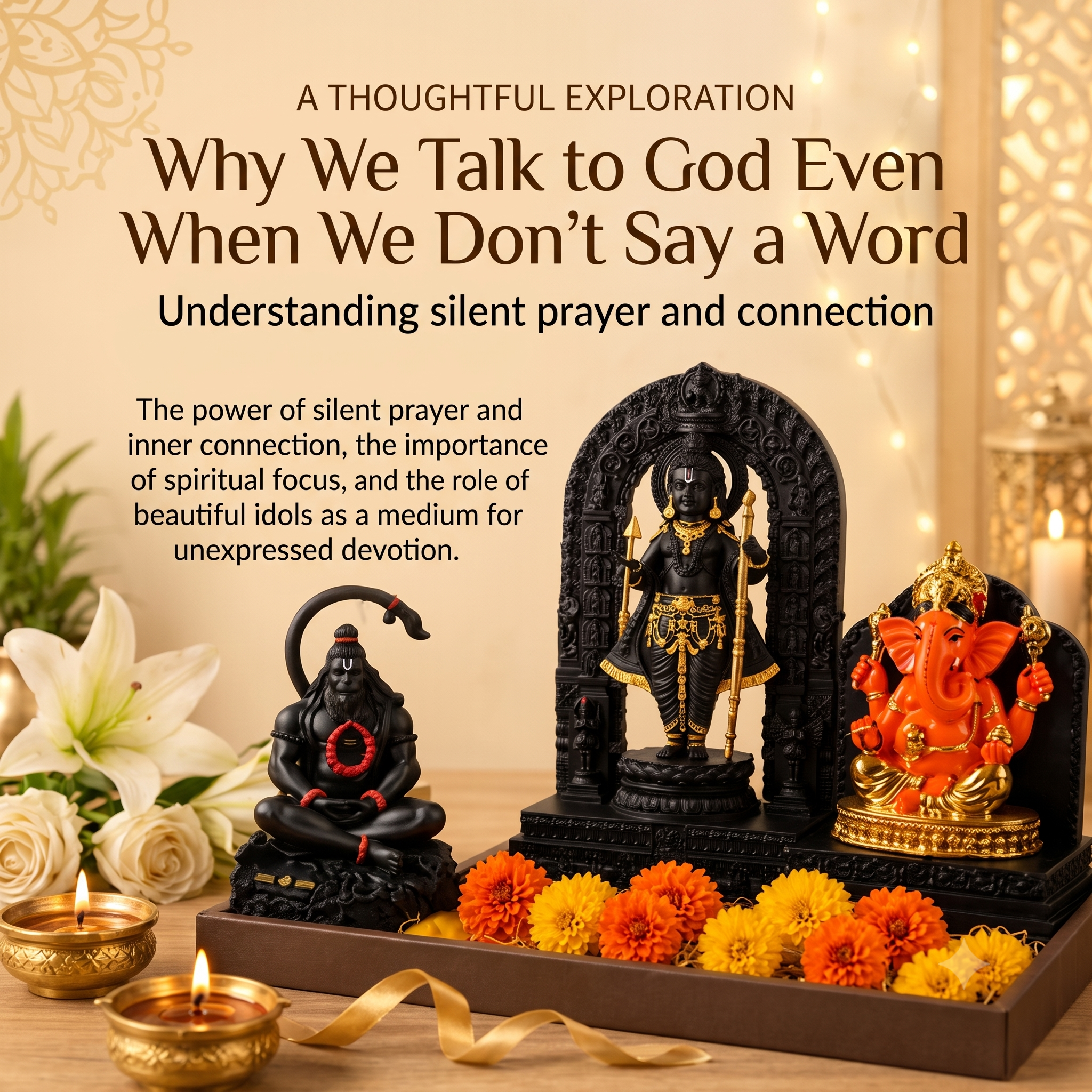 Why We Talk to God Even When We Don't Say a Word