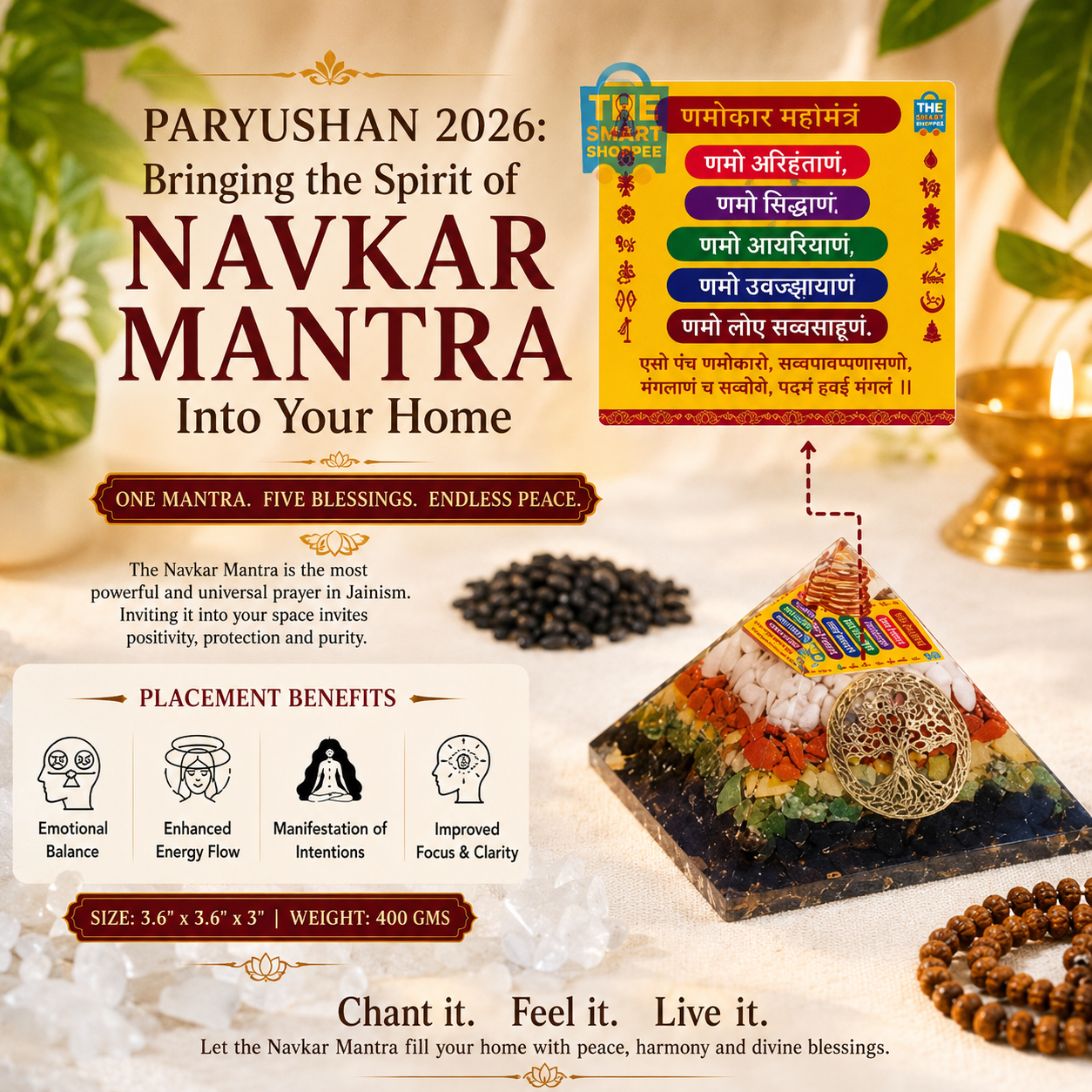 Paryushan 2026: Bringing the Spirit of the Navkar Mantra Into Your Home