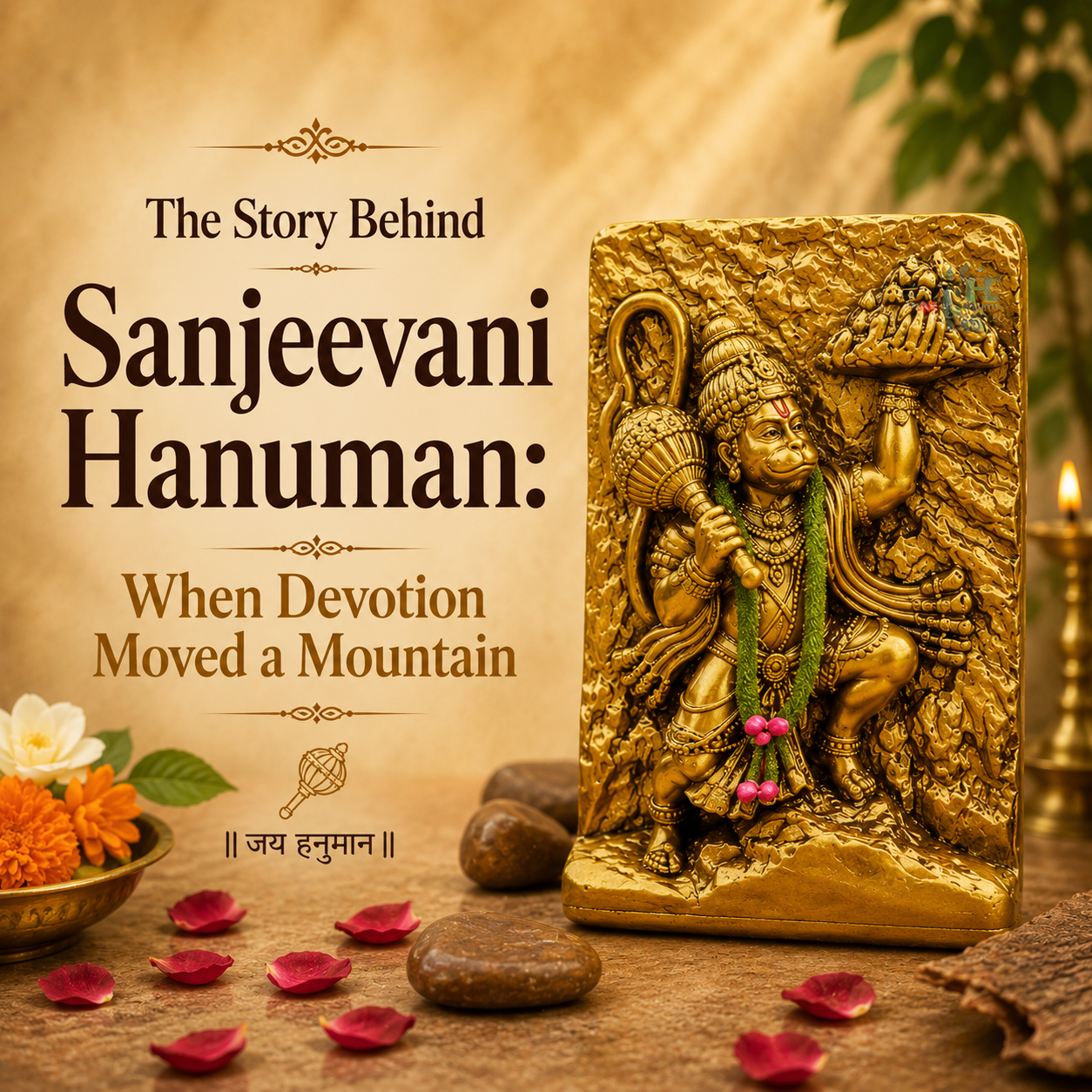 The Story Behind Sanjeevani Hanuman: When Devotion Moved a Mountain