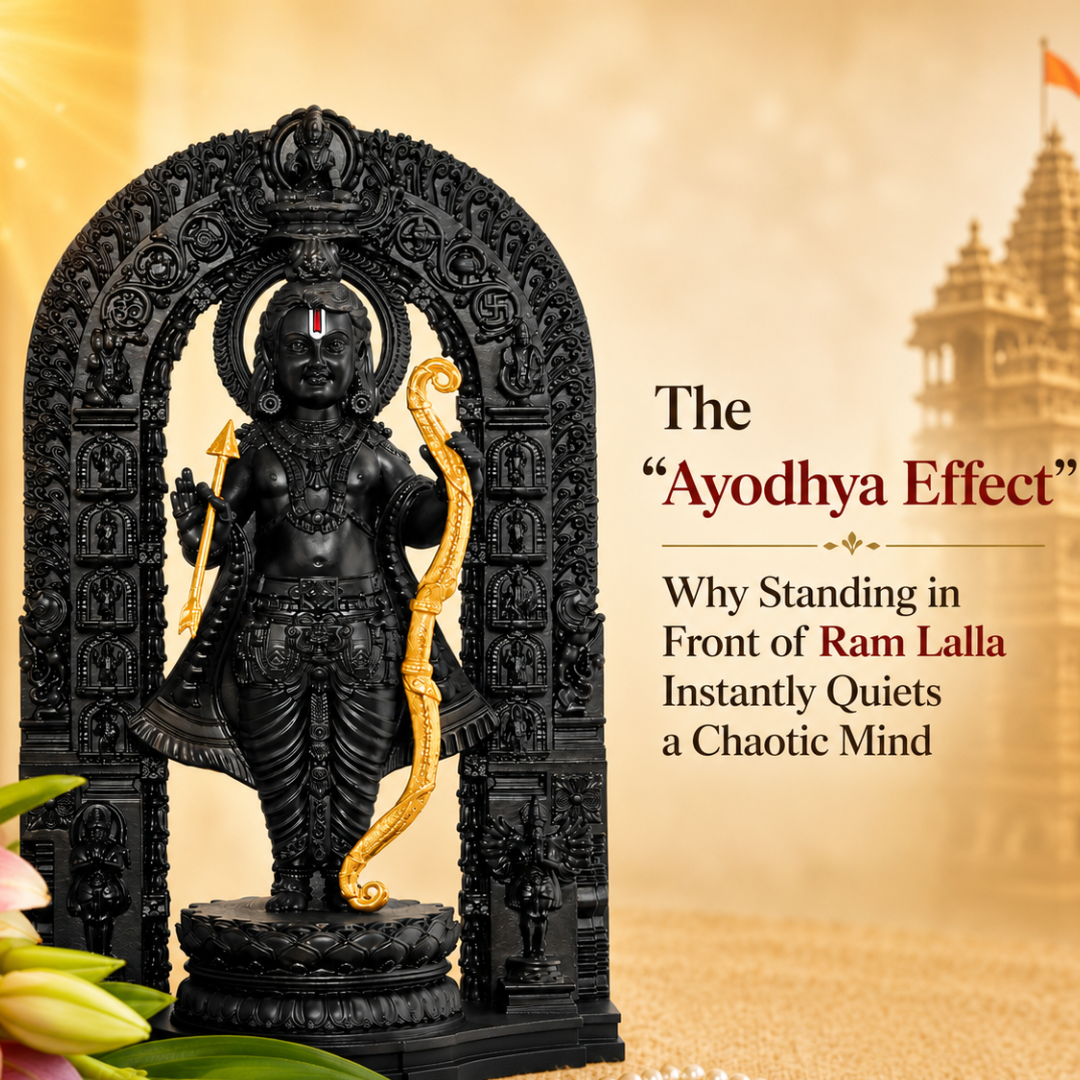 The "Ayodhya Effect": Why Standing in Front of Ram Lalla Instantly Quiets a Chaotic Mind