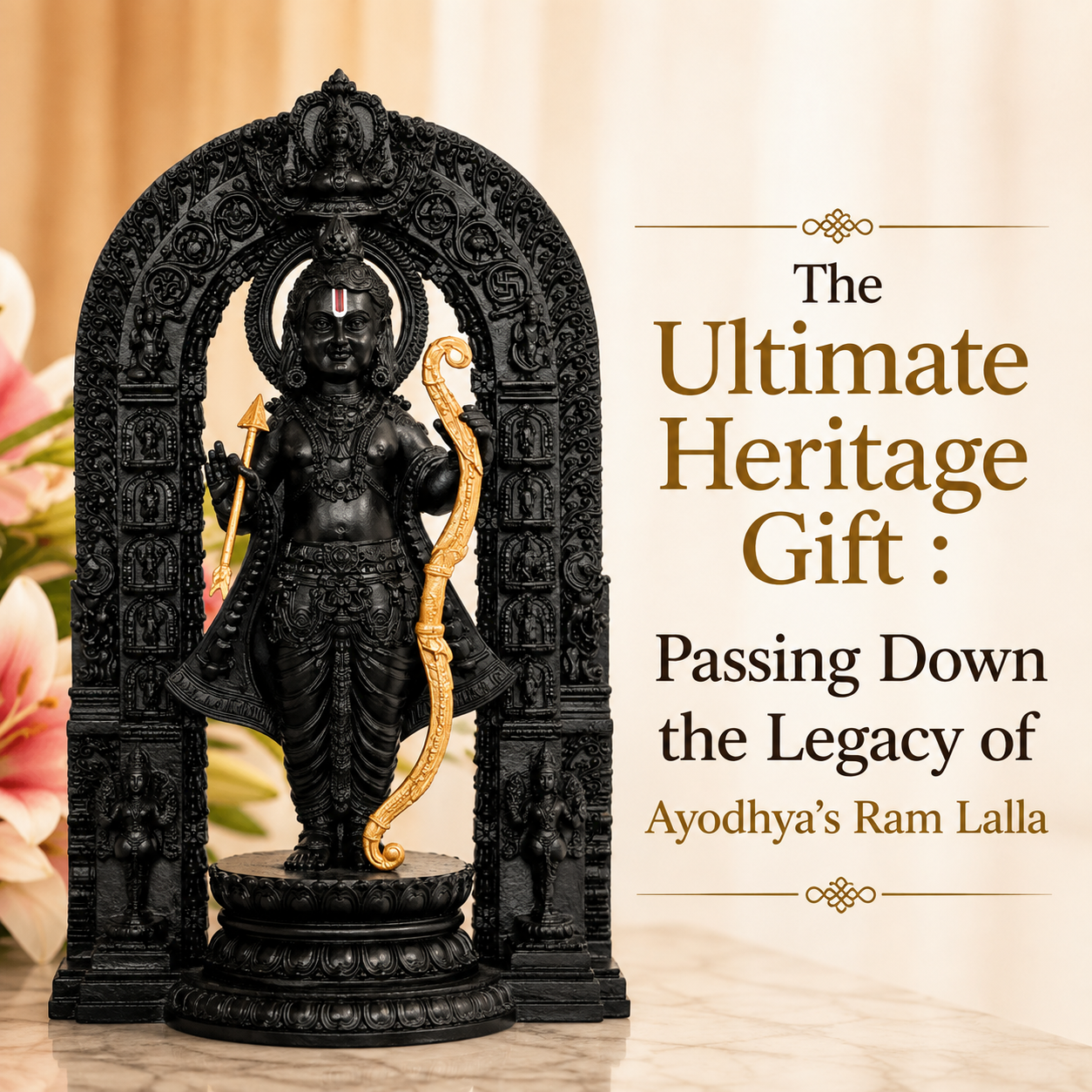 The Ultimate Heritage Gift : Passing Down the Legacy of Ayodhya’s Ram Lalla