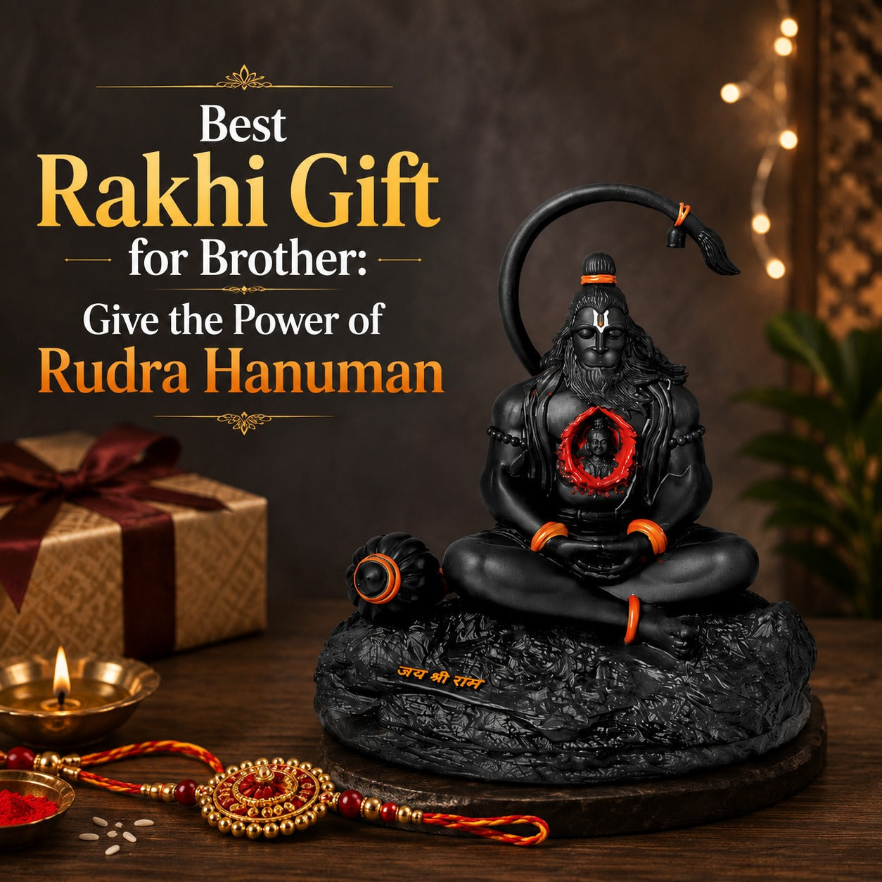 Raksha Bandhan Gifts for Brother: Why a Rudra Hanuman Idol Beats Sweets &amp; Wallets