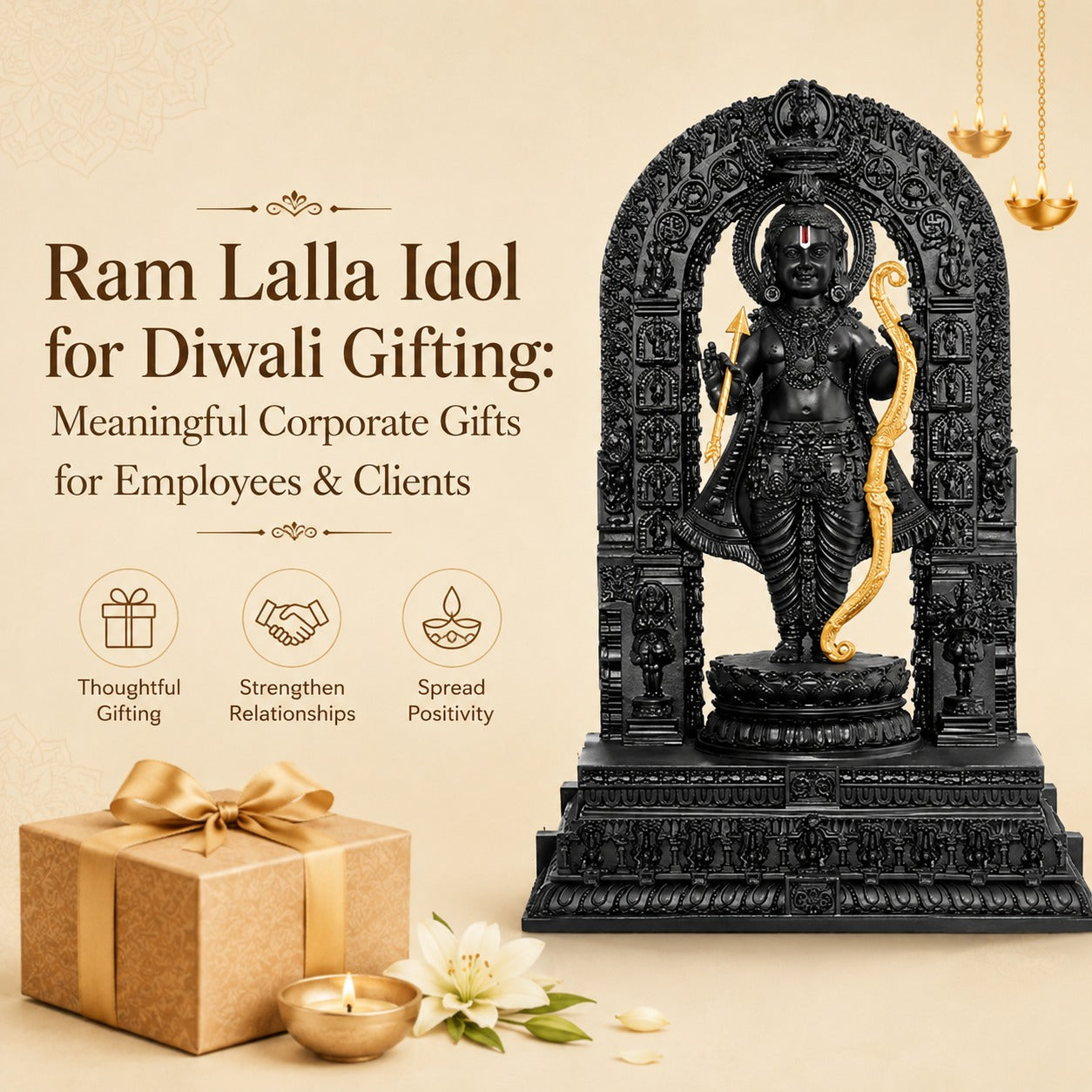 Ram Lalla Idol for Diwali Gifting: Meaningful Corporate Gifts for Employees & Clients