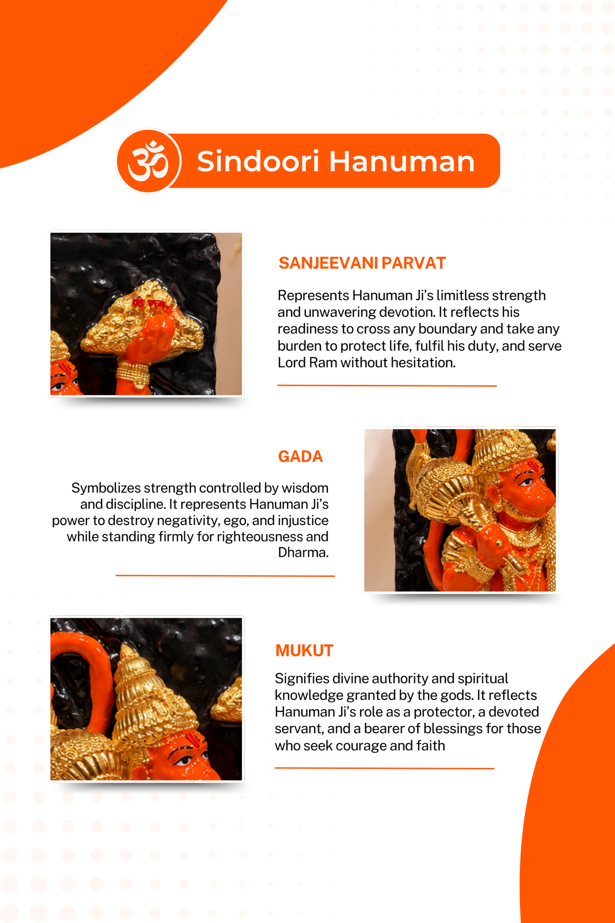 Sindoori Hanuman – Tasmaya Divine Treasures Pvt Ltd
