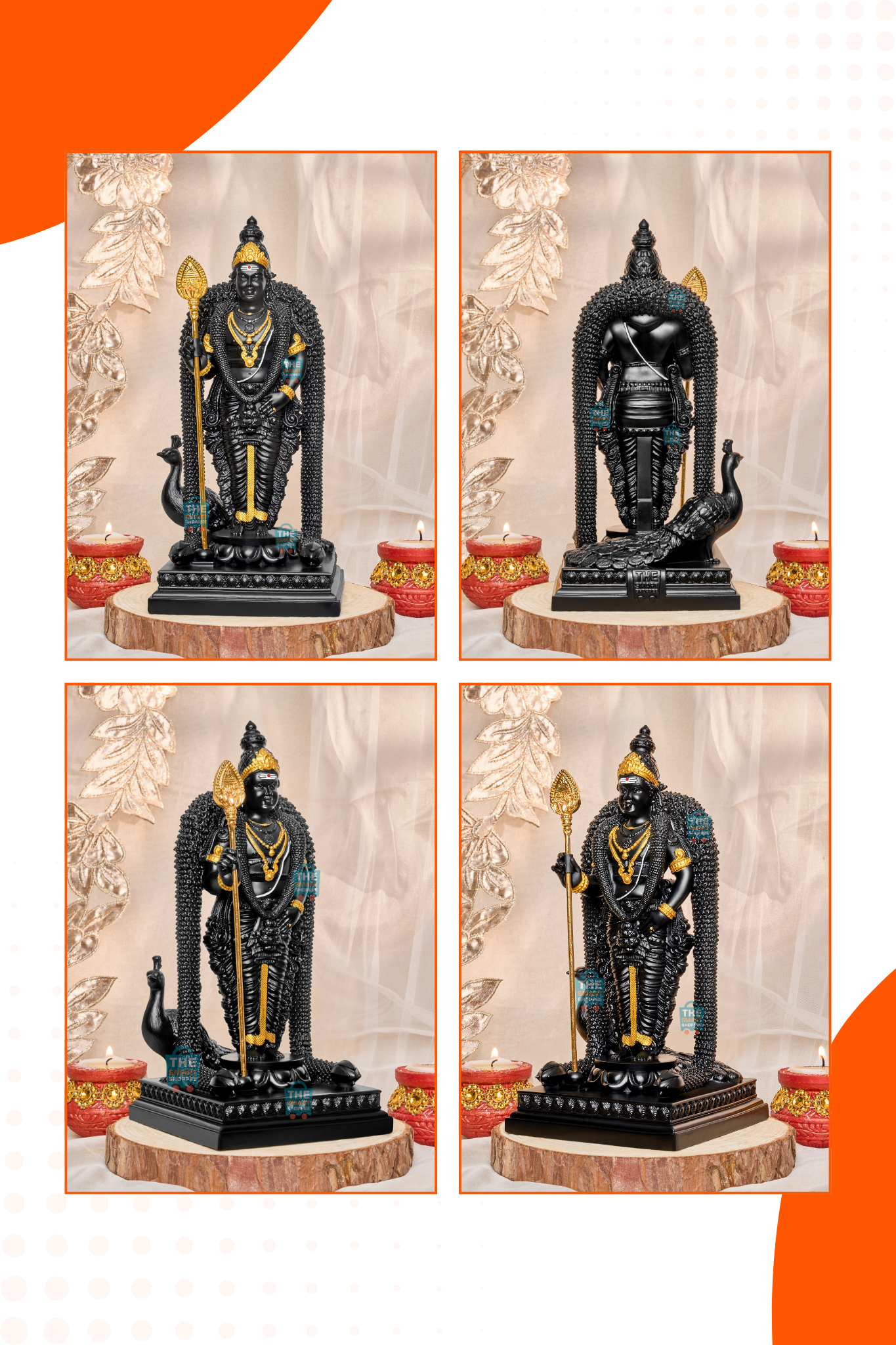 Murugan Swami Black and Gold