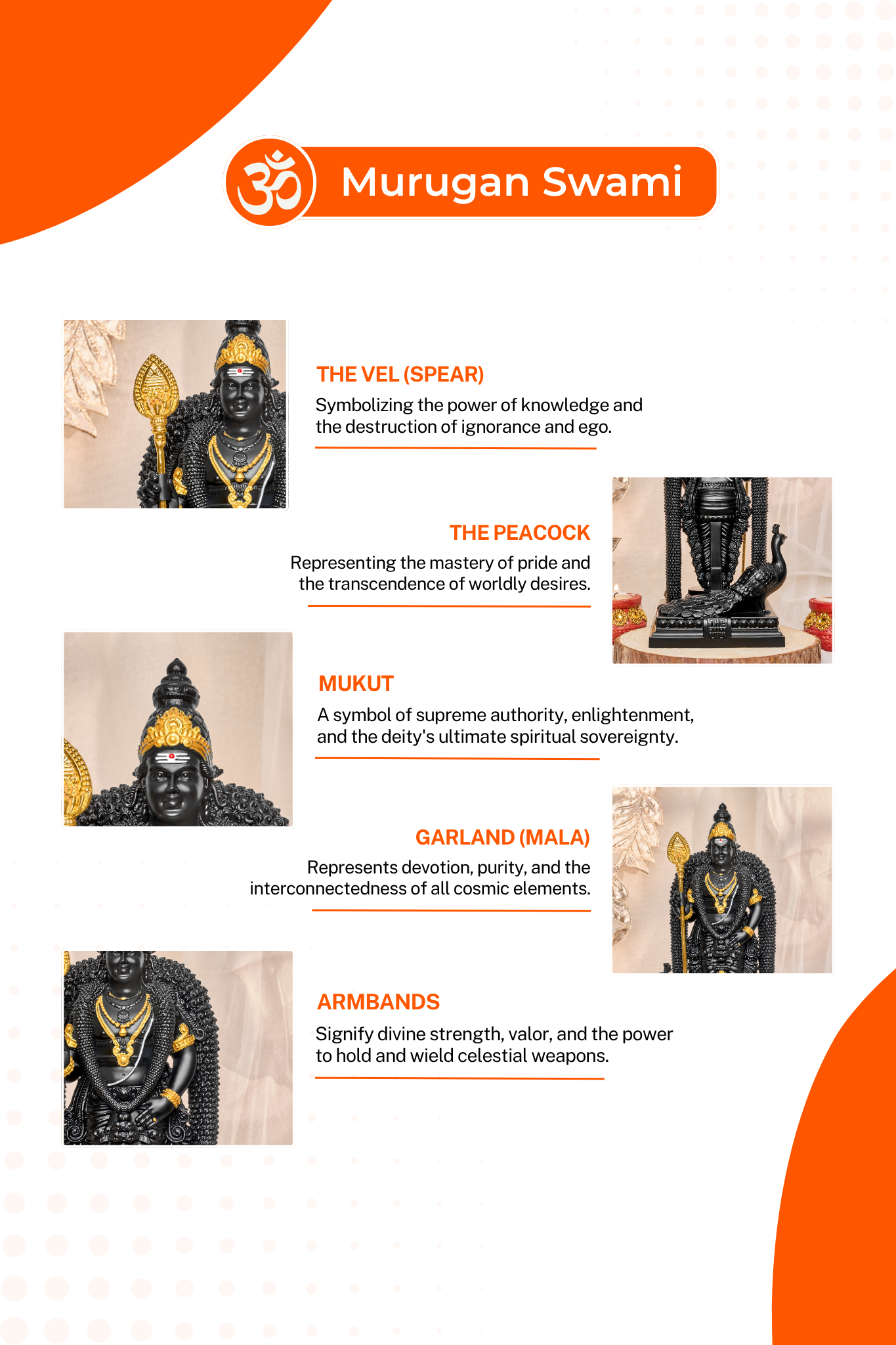 Murugan Swami Black and Gold