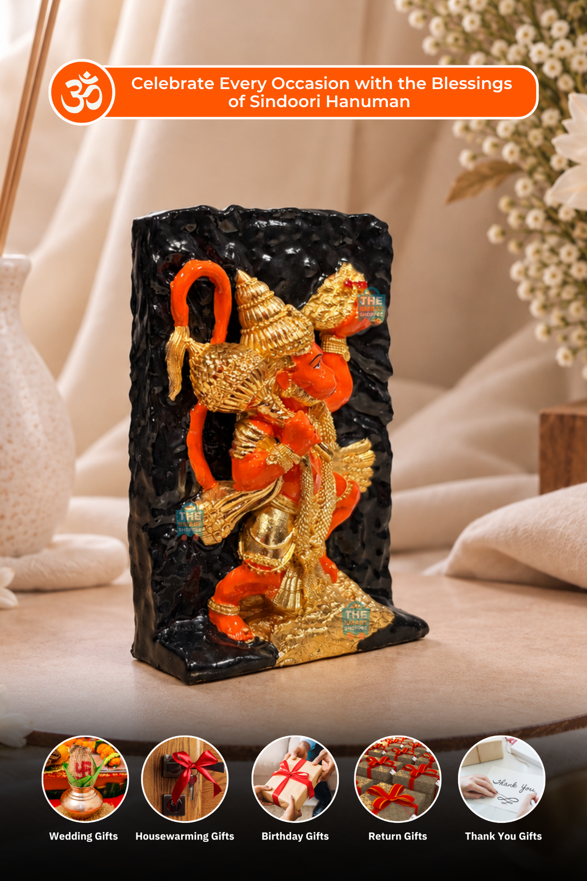Sindoori Hanuman – Tasmaya Divine Treasures Pvt Ltd