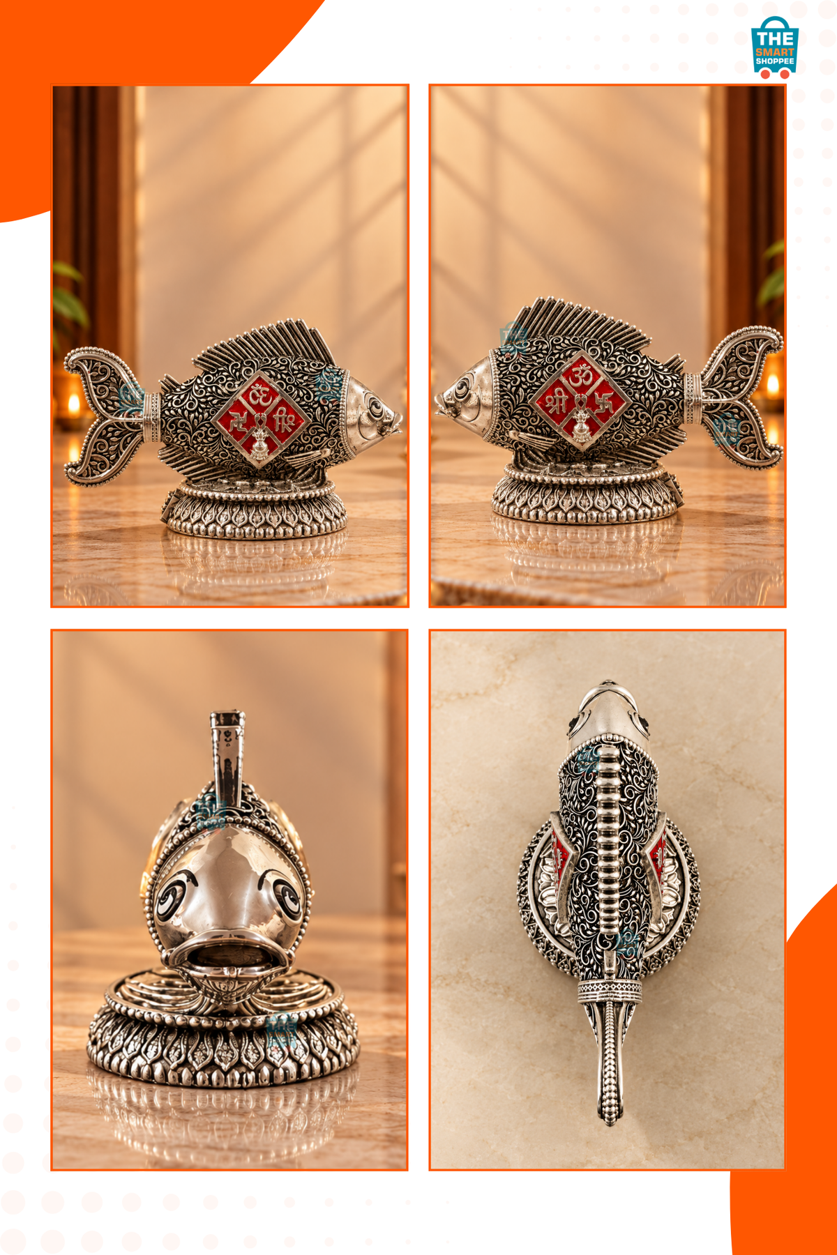 Matsya Avatar Vastu Silver Fish