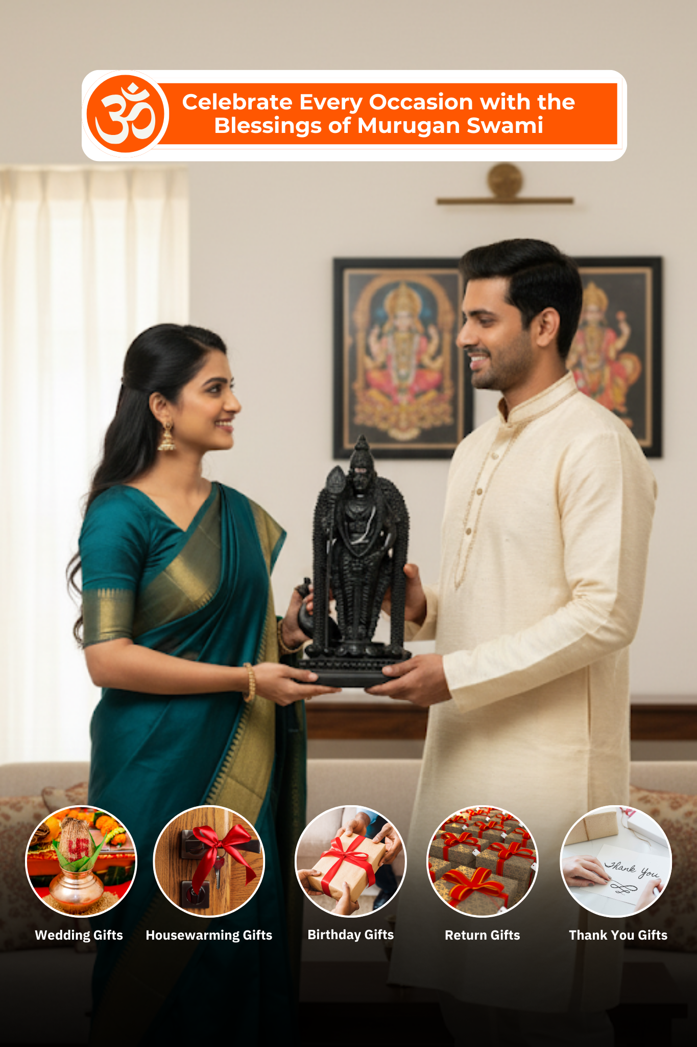 Murgan Swami Black Idol