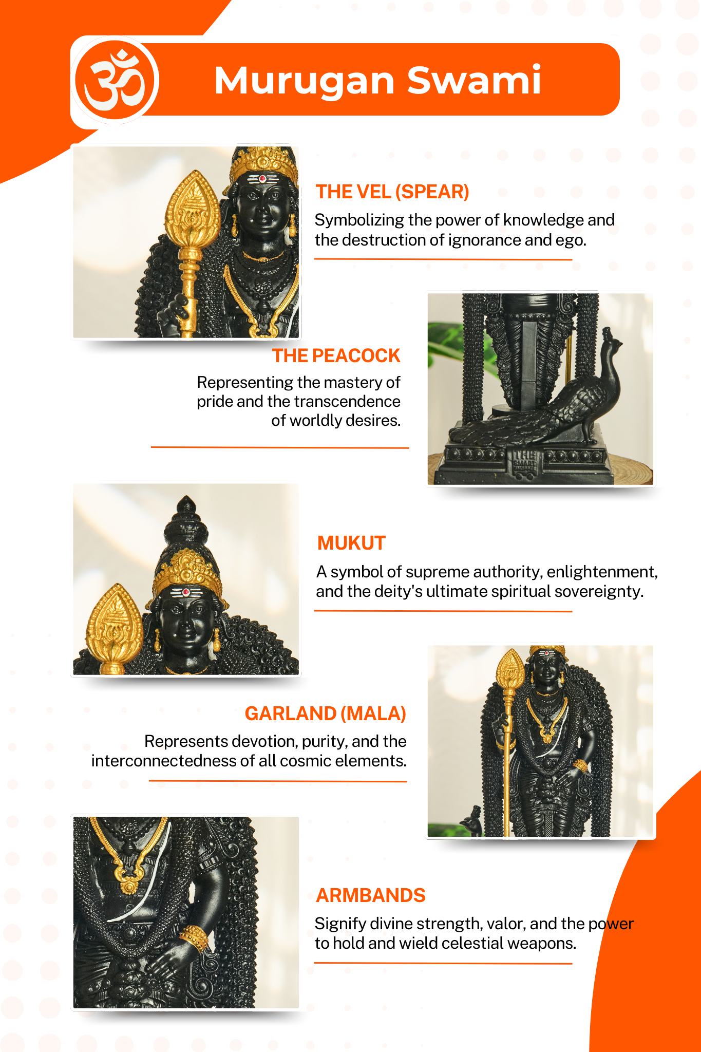 Murugan Swami Black and Gold