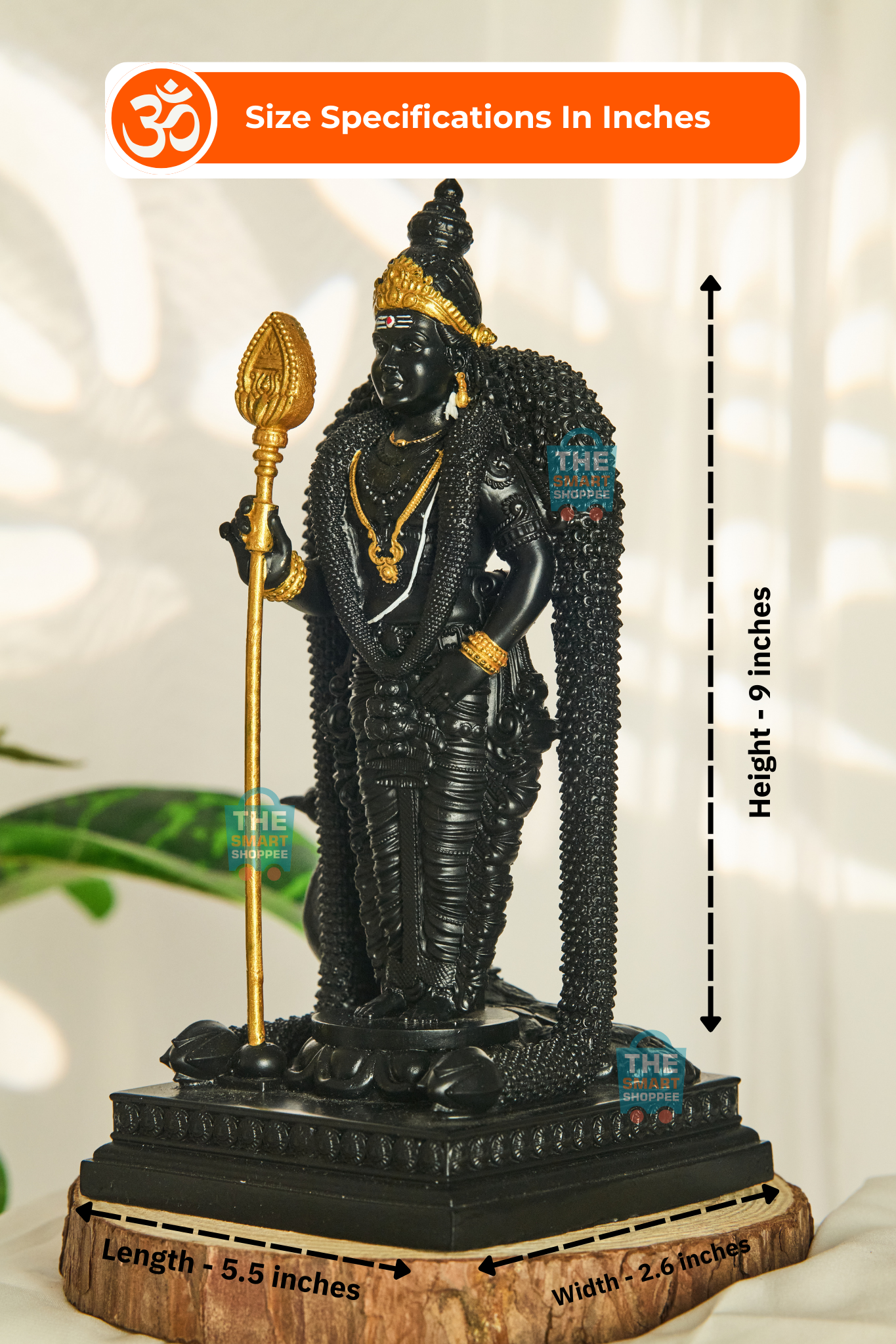 Murugan Swami Black and Gold
