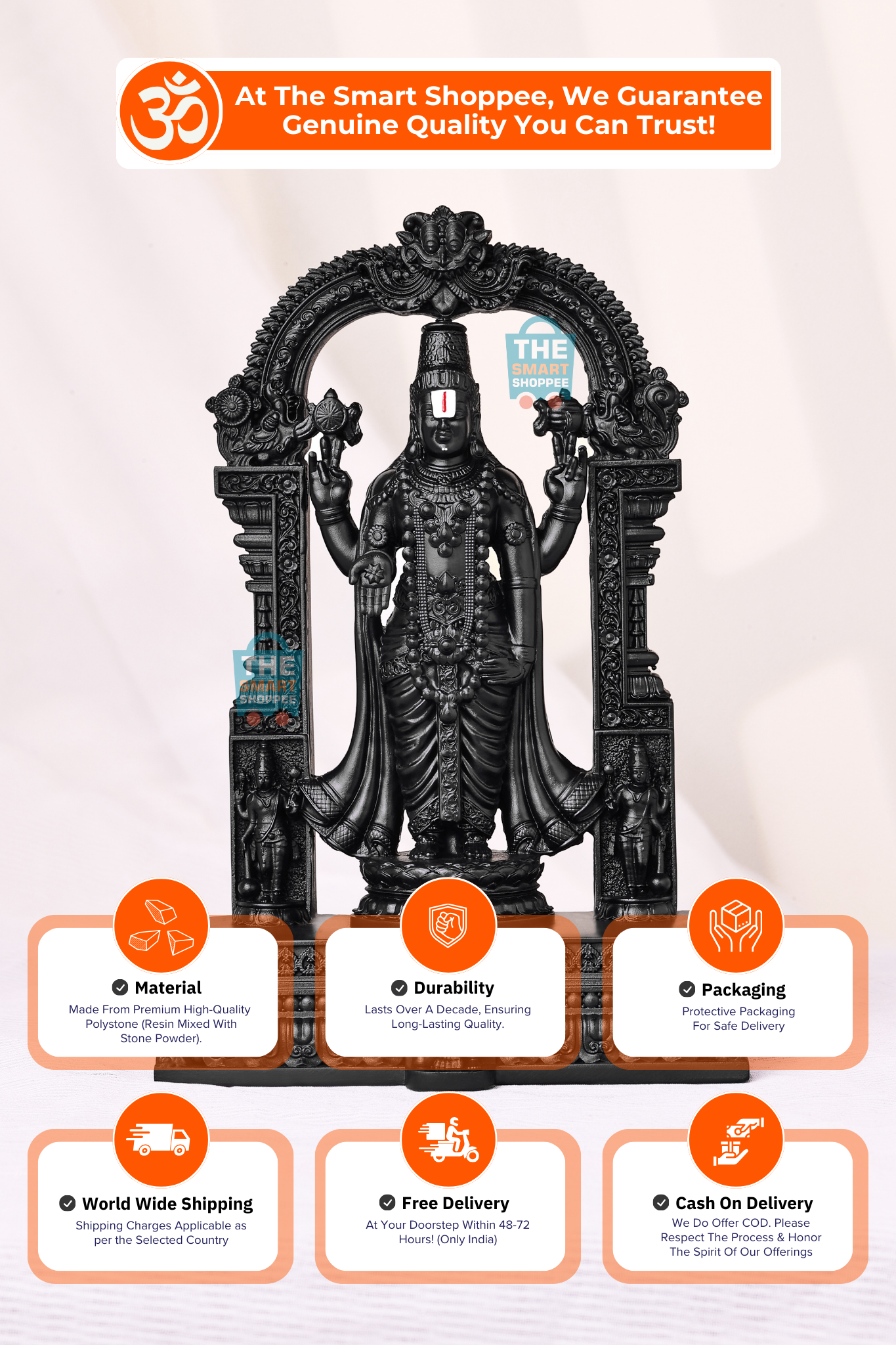 Tirupati Balaji Black