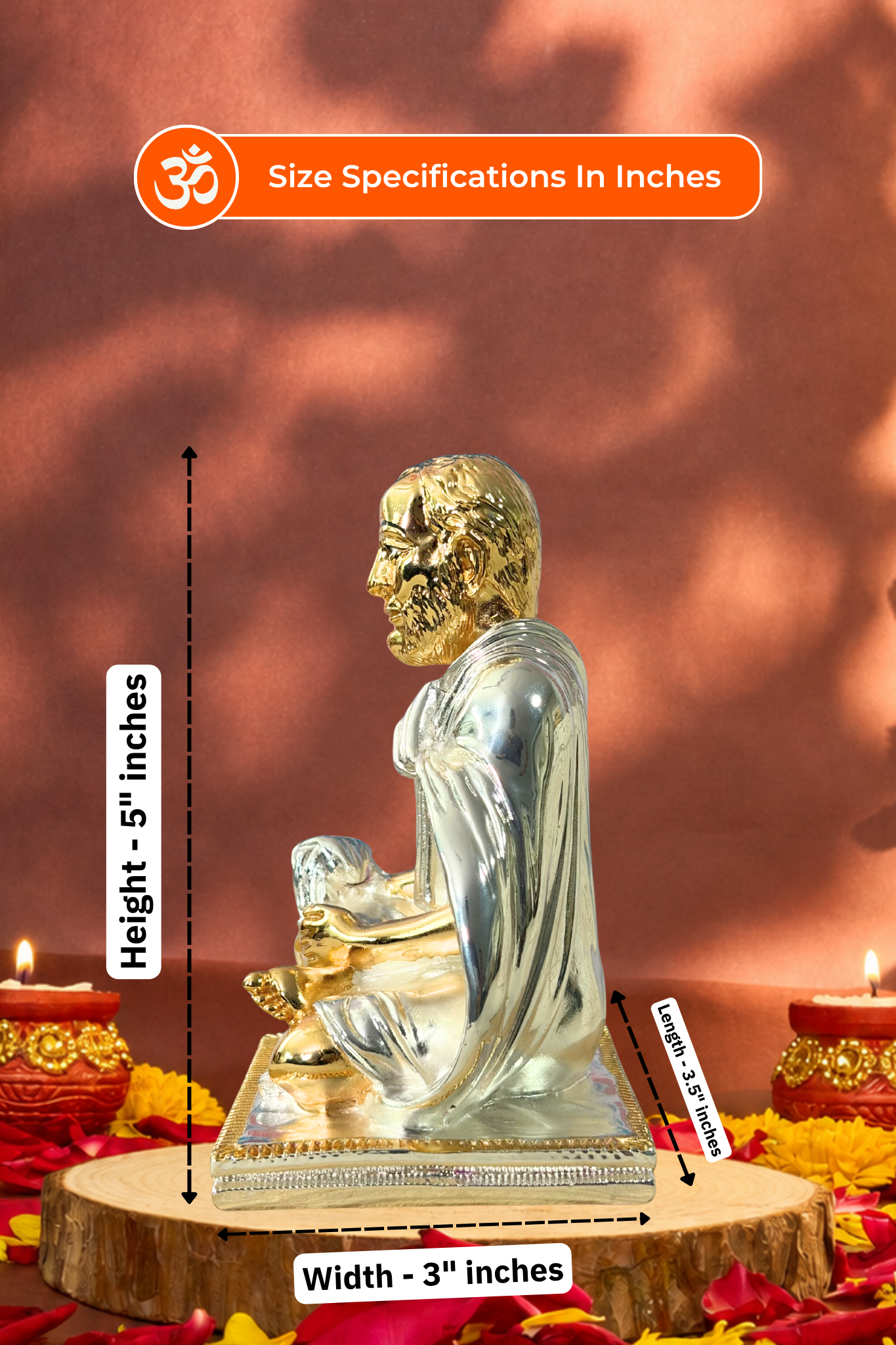 Acharya Rajendra Suri Maharaj Saheb Idol