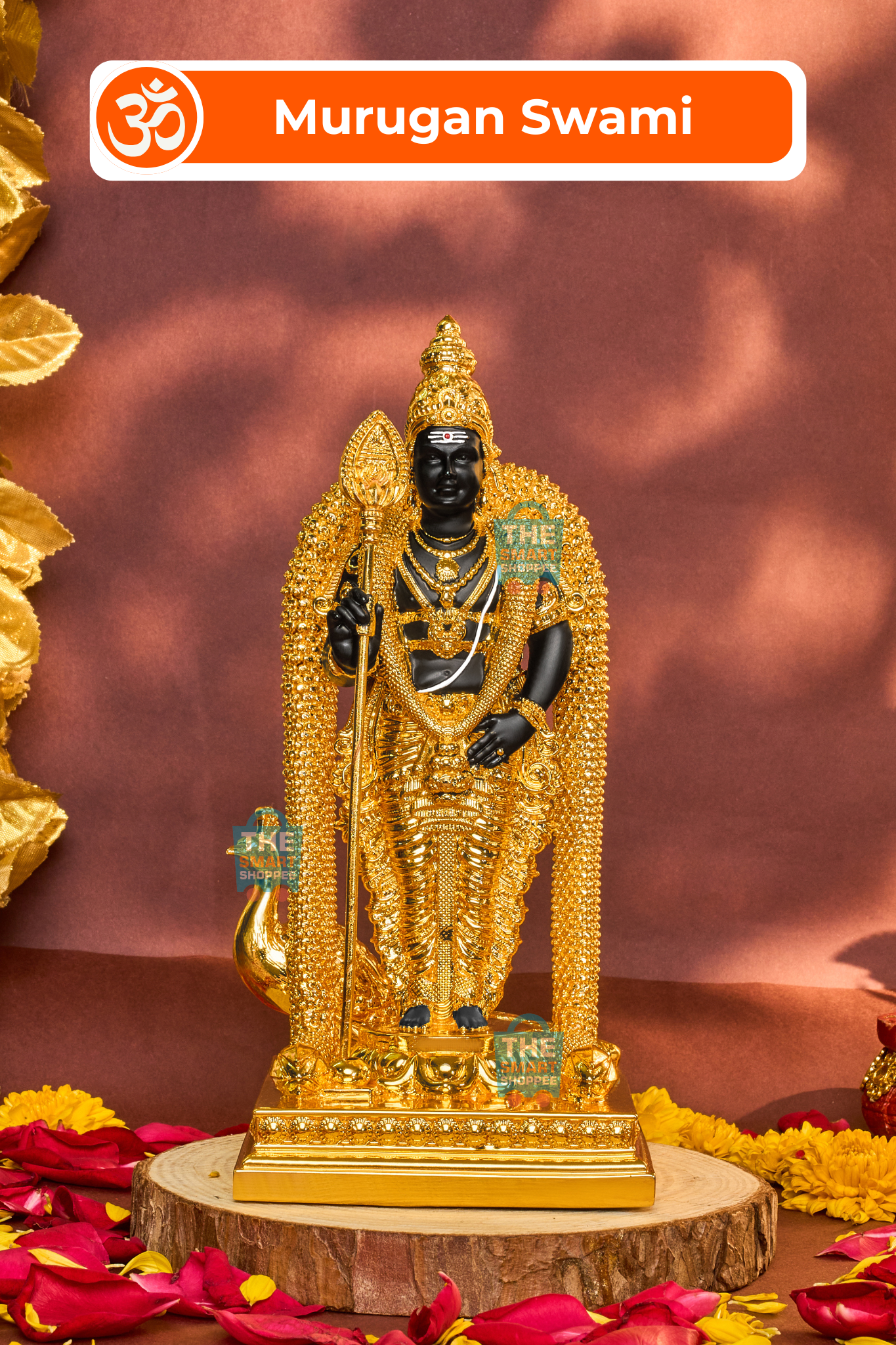 Murugan Swami Gold Plated