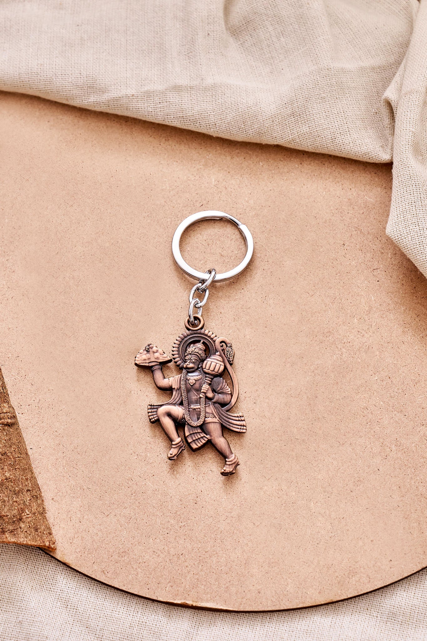 Flying Hanuman Decorative Keychains Set of 3