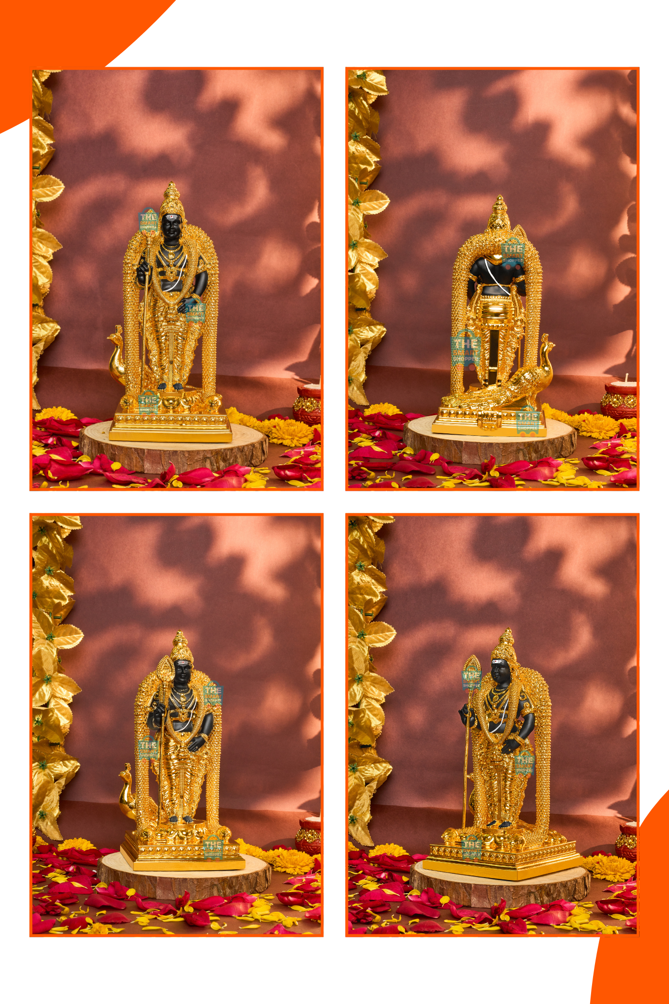 Murugan Swami Gold Plated